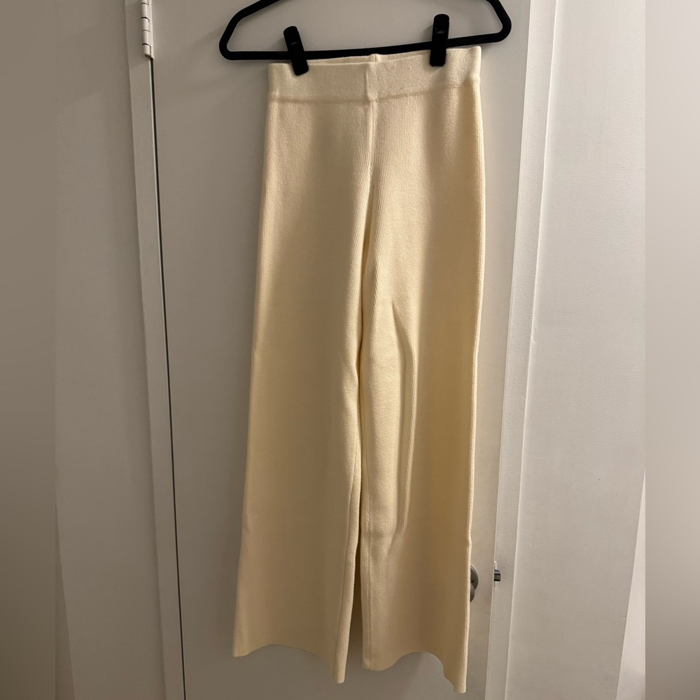 English Factory Knit Ribbed Pants - Picture 3 of 5